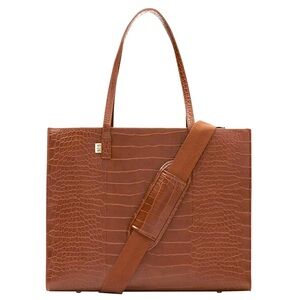 BEIS | Large Work Tote | Maple Croc